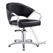 Mirage Hydraulic Salon Chair Black DIR