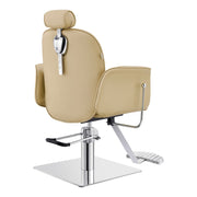Noir Reclining Hydraulic Salon Chair Beige DIR