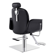 Noir Reclining Hydraulic Salon Chair Black DIR