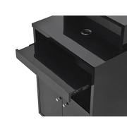 Orsacchiotto LED Lighting Reception Desk Black DIR