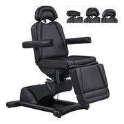 Pavo Facial Beauty Bed/Chair Full Electrical with 4 Motors Black DIR
