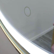PHOENIX Gold Led Mirror
