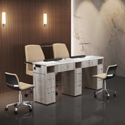 MODEN VM313-DB Vented Double Manicure Table