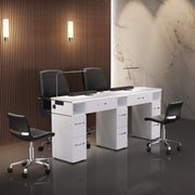 MODEN VM313-DB Vented Double Manicure Table