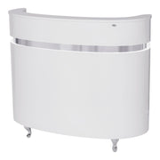 Star Ferry LED Lighting Reception Desk White DIR