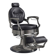 Kaiser Retro Style Vintage Barber Chair Black DIR