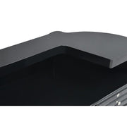Revival Vintage Reception Desk with LED Lighting Black DIR