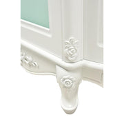 Revival Vintage Reception Desk with LED Lighting White DIR