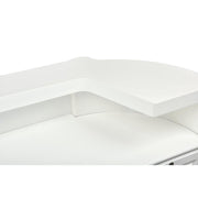 Revival Vintage Reception Desk with LED Lighting White DIR