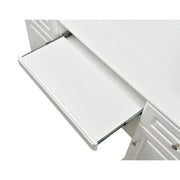 Revival Vintage Reception Desk with LED Lighting White DIR