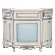 Revival LED Illumination Reception Desk Vintage Antique White DIR
