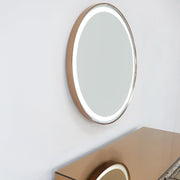 Rose Gold Nova Salon Station and Mirror