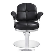 Milano Salon Hairdressing Styling Chair Black DIR