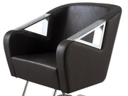 SAVOY Salon Styling Chair Brown AGS Beauty