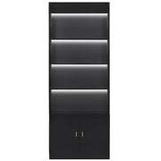 Showcase Retail Display Shelf Black DIR