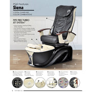 Siena Pipeless Pedicure Spa With Shiatsu Massage Pibbs