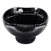 Ceramic Salon Shampoo Bowl Sink - Vacuum Breaker