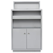 Orsacchiotto LED Lighting Reception Desk Silver DIR