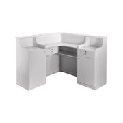Smart Italian Reception Desk w/ LED Light Salon Ambience RD216