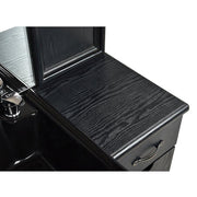 Taylor Barber Station With Sink Ash Black DIR