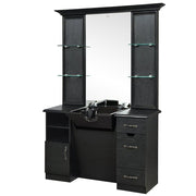 Taylor Barber Station With Sink Ash Black DIR