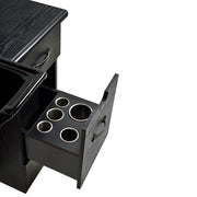 Taylor Barber Station With Sink Ash Black DIR