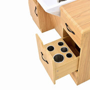 Taylor Barber Station With Sink Walnut DIR