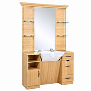 Taylor Barber Station With Sink Walnut DIR