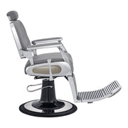 Titan Barber Chair Grey DIR