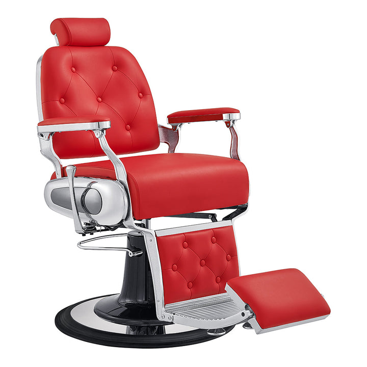 Titan Barber Chair Red DIR