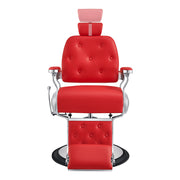 Titan Barber Chair Red DIR