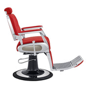 Titan Barber Chair Red DIR