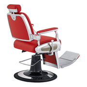 Titan Barber Chair Red DIR
