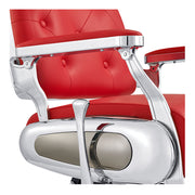 Titan Barber Chair Red DIR