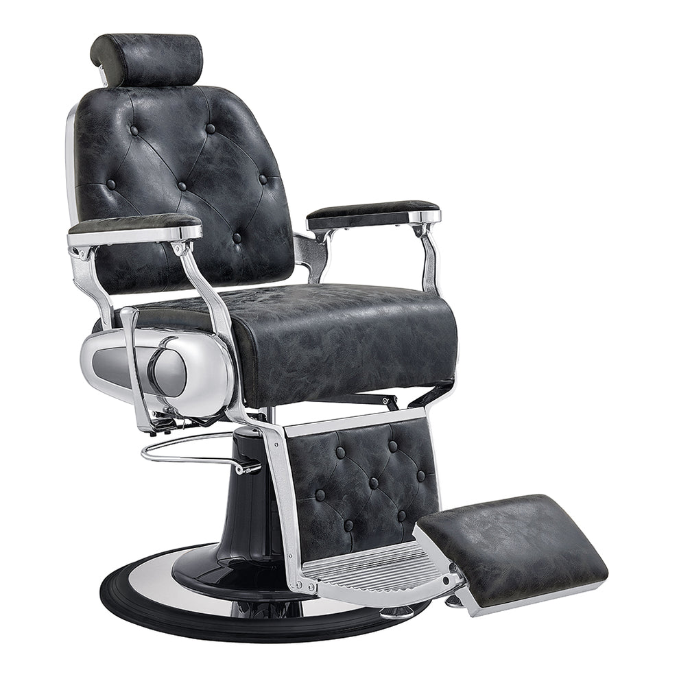 Titan Barber Chair Vintage Black DIR