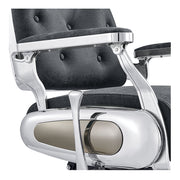 Titan Barber Chair Vintage Black DIR