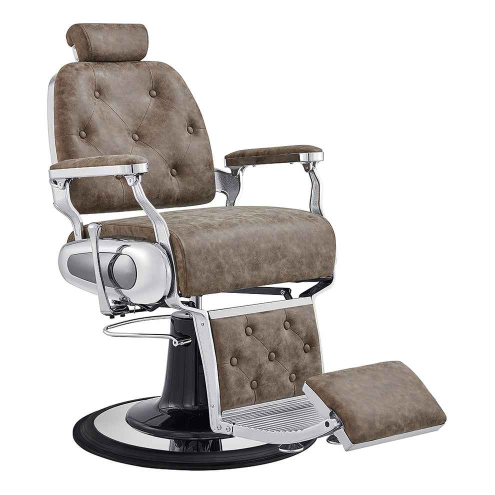 Titan Barber Chair Vintage Brown DIR