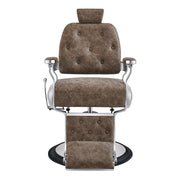 Titan Barber Chair Vintage Brown DIR