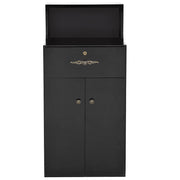 Valencia Prime - LED Antique Small Reception Desk