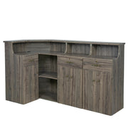 Valencia Combination - LED Standing Reception Desk