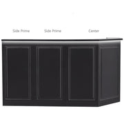 Valencia LED Reception Desk Black DIR
