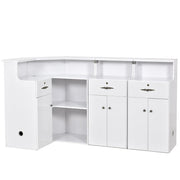 Valencia Combination - LED Standing Reception Desk
