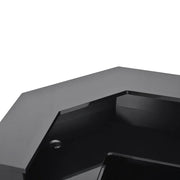 Valencia LED Reception Desk Black DIR