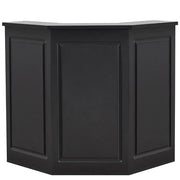 Valencia LED Reception Desk Black DIR