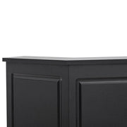 Valencia LED Reception Desk Black DIR