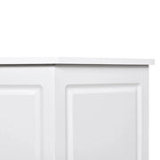 Valencia LED Reception Desk White DIR