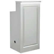 Valencia Prime - LED Antique Small Reception Desk