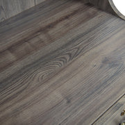 Valencia Prime - LED Antique Small Reception Desk