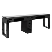 Valentino Lux Nail Double Table Black Whale Spa