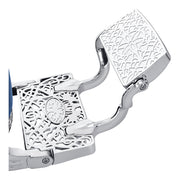 Vanquish Chrome Frame Barber Chair Grey DIR
